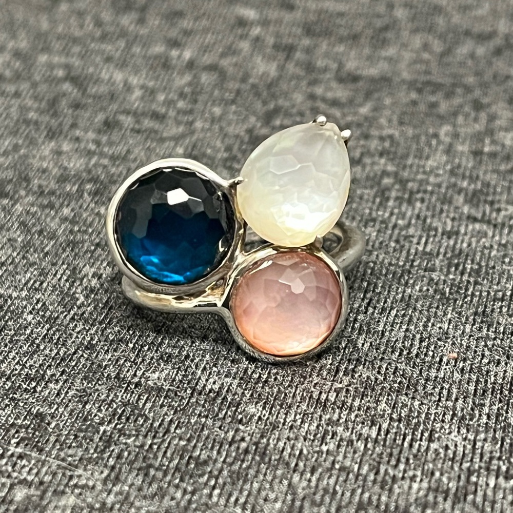 IPPOLITA
Mother of Pearl & Quartz Doublet Cocktail Ring